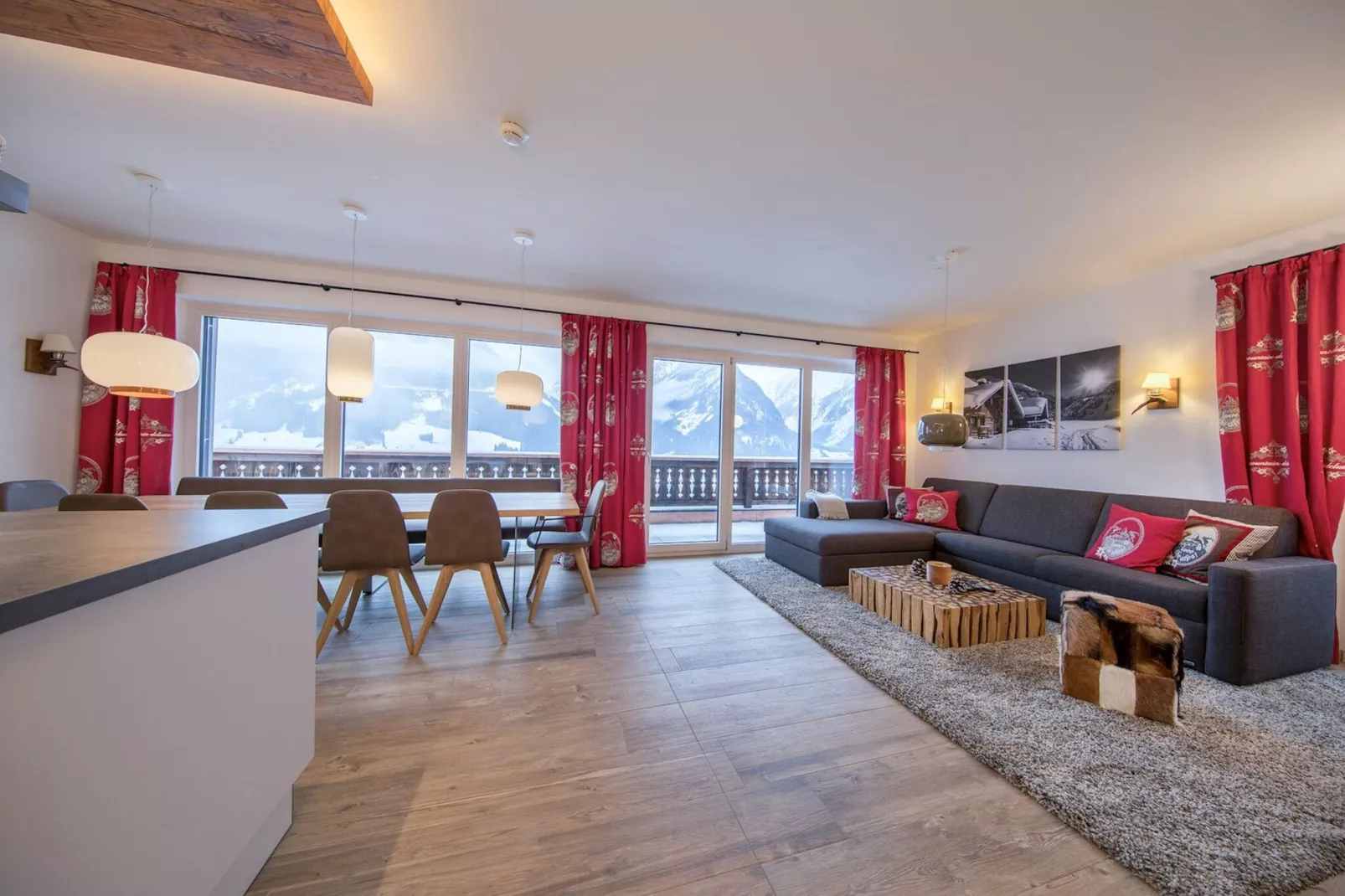 Rossberg Hohe Tauern Chalets -10-Woonkamer