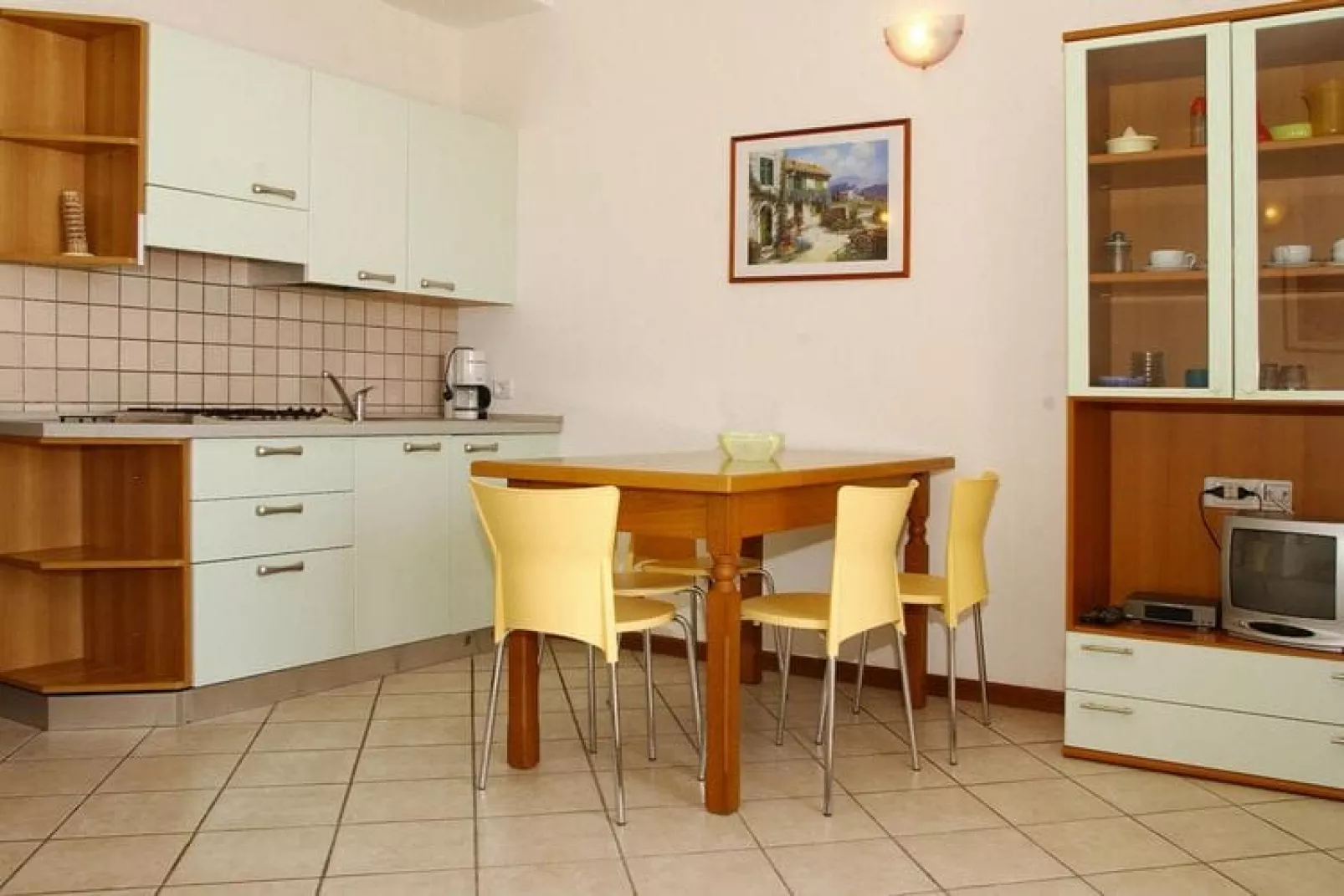Appartement in Tignale met barbecue-Keuken