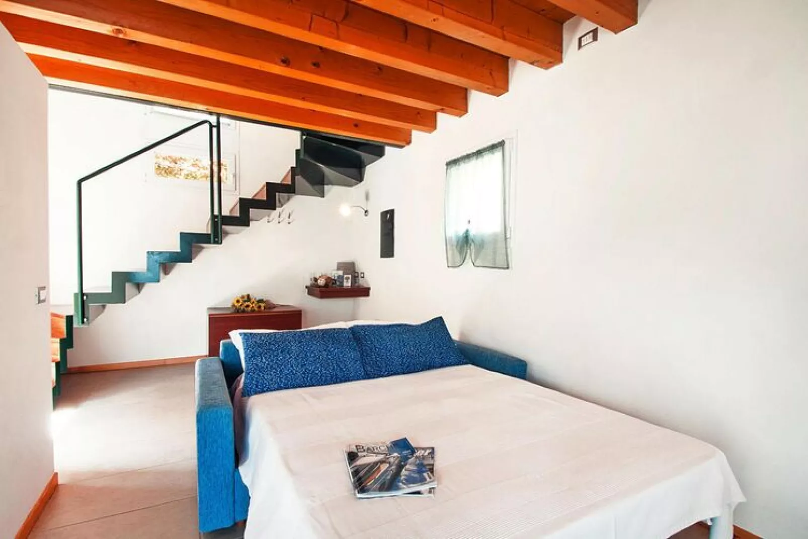 Residence Nautic Resort San Carlo Gargnano-casa san carlo-Woonkamer