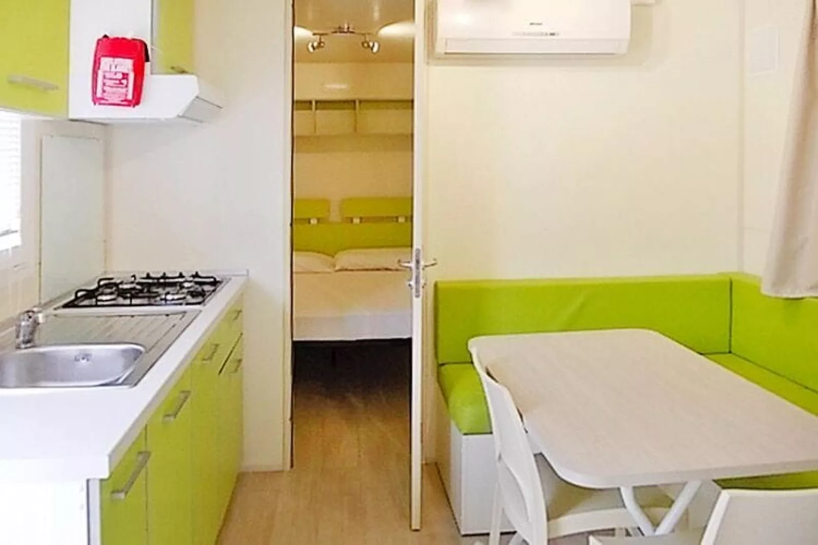 Mobile Homes Fontanelle Moniga del Garda-MH Standard Plus ex-Superior-Keuken