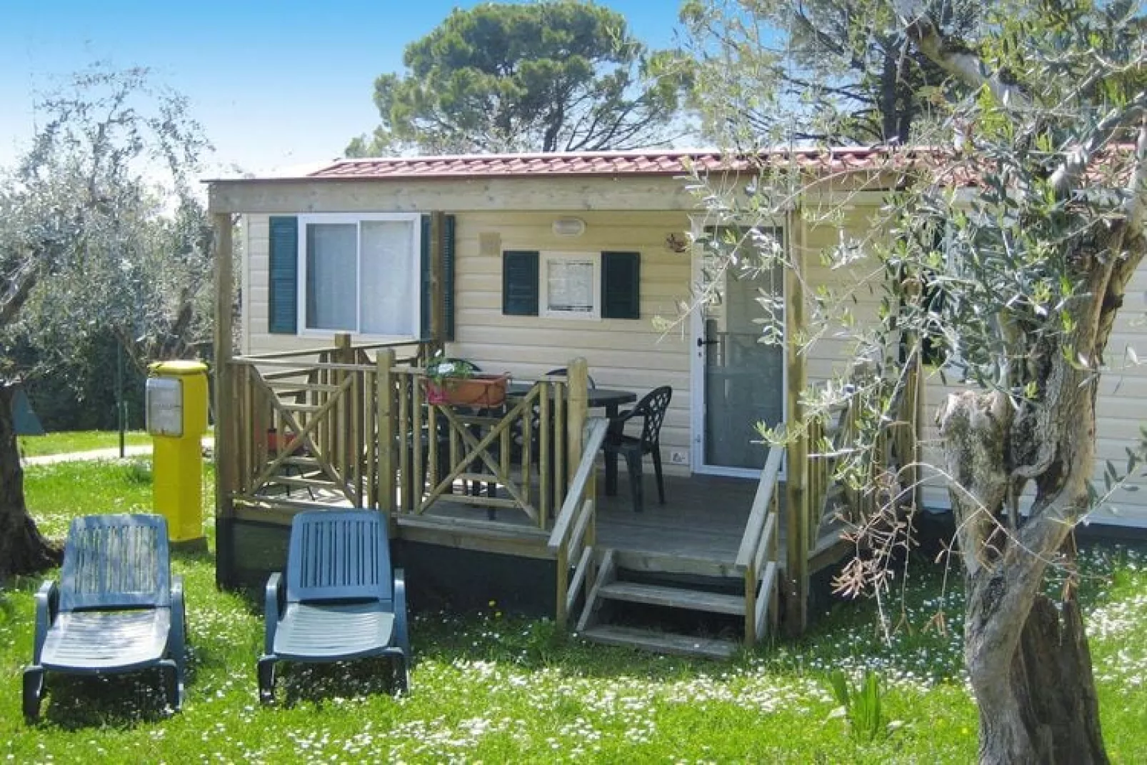 Mobile Homes Fontanelle Moniga del Garda-MH Standard Plus ex-Superior-Buitenkant zomer