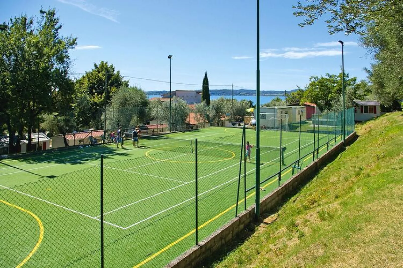 Mobile Homes Fontanelle Moniga del Garda-MH Standard Plus ex-Superior-Tuinen zomer