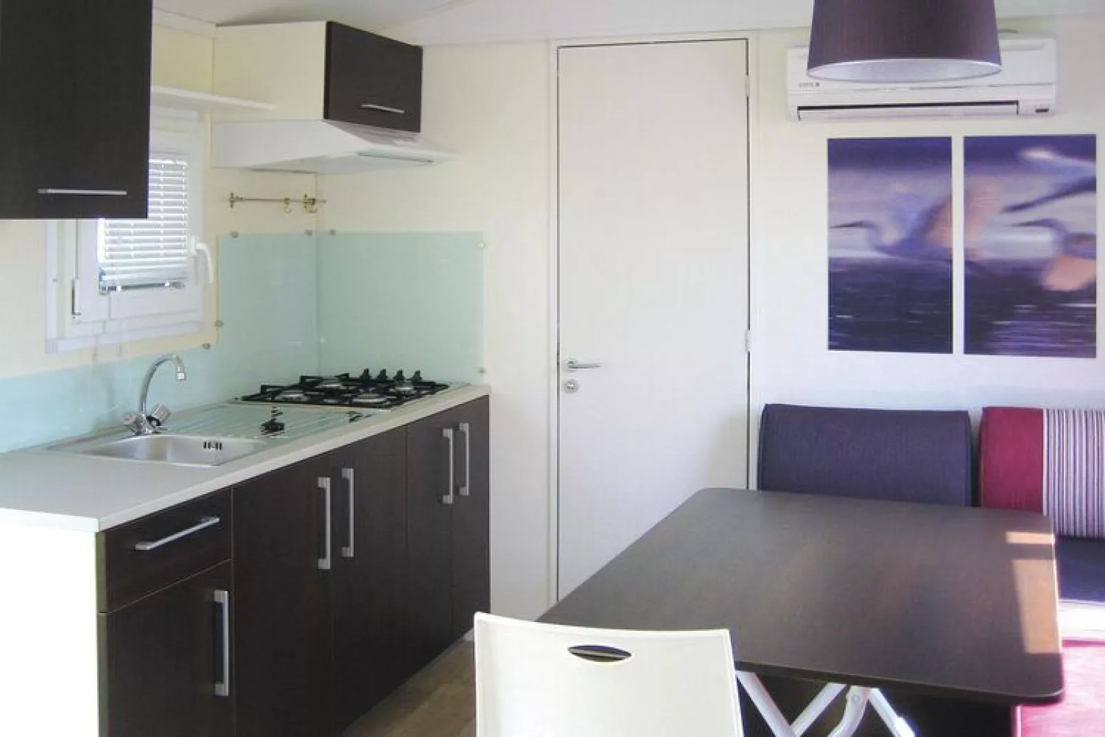 Mobile Homes Fontanelle Moniga del Garda-MH Standard Plus ex-Superior-Keuken