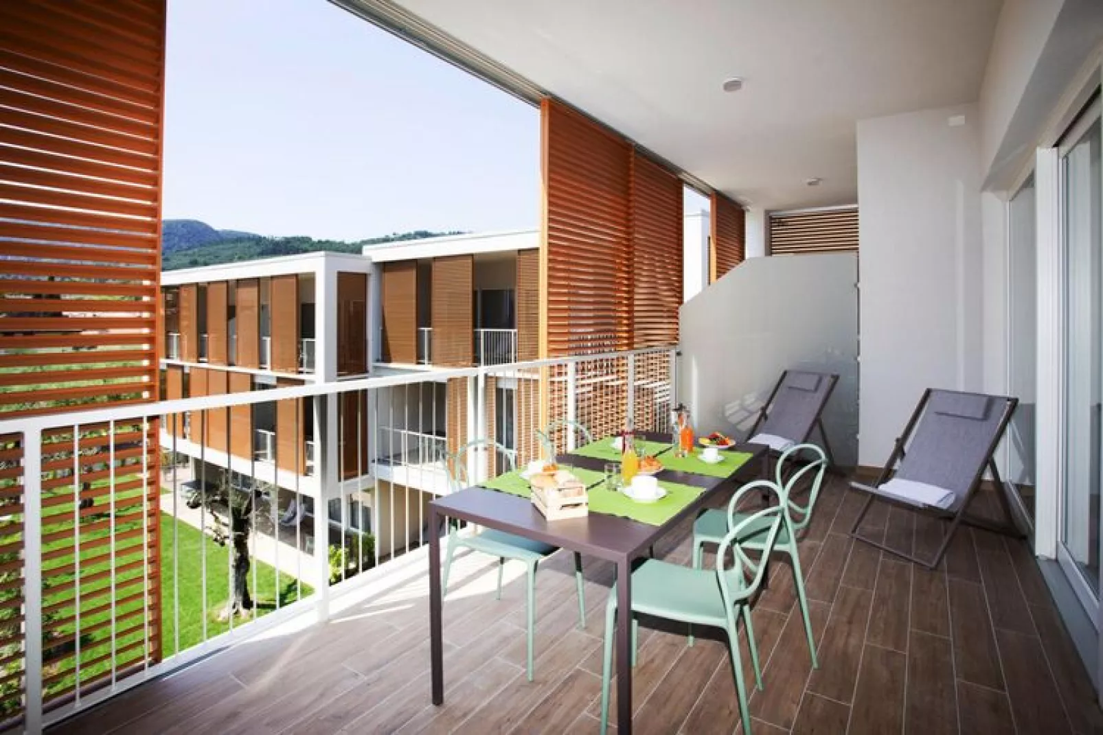 Residence Olivo Garda-Bilo Top/1 oder 2 Etage oder Erdgeschoss-Eetkamer
