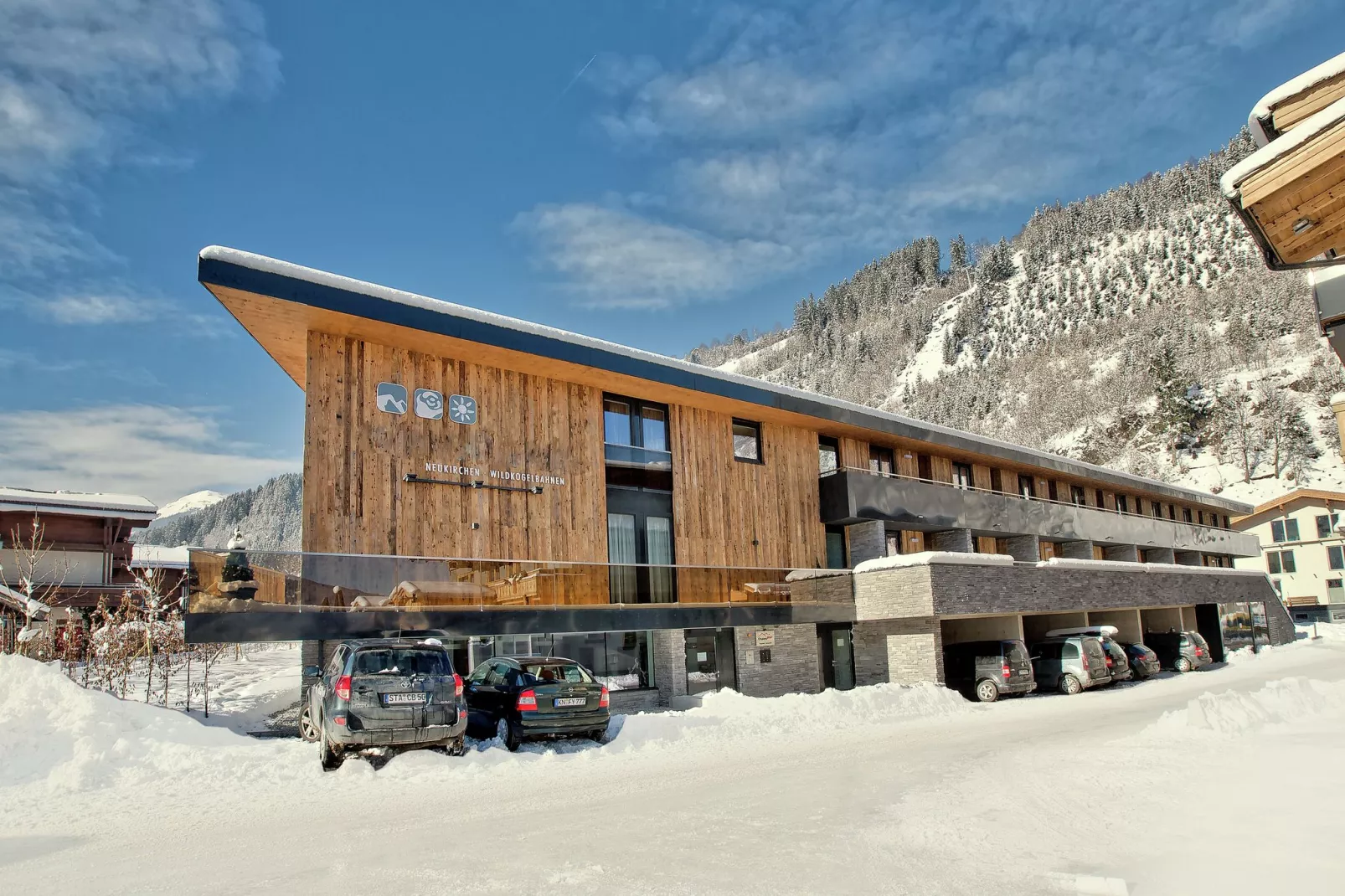 Wildkogel Appartement A-Exterieur winter