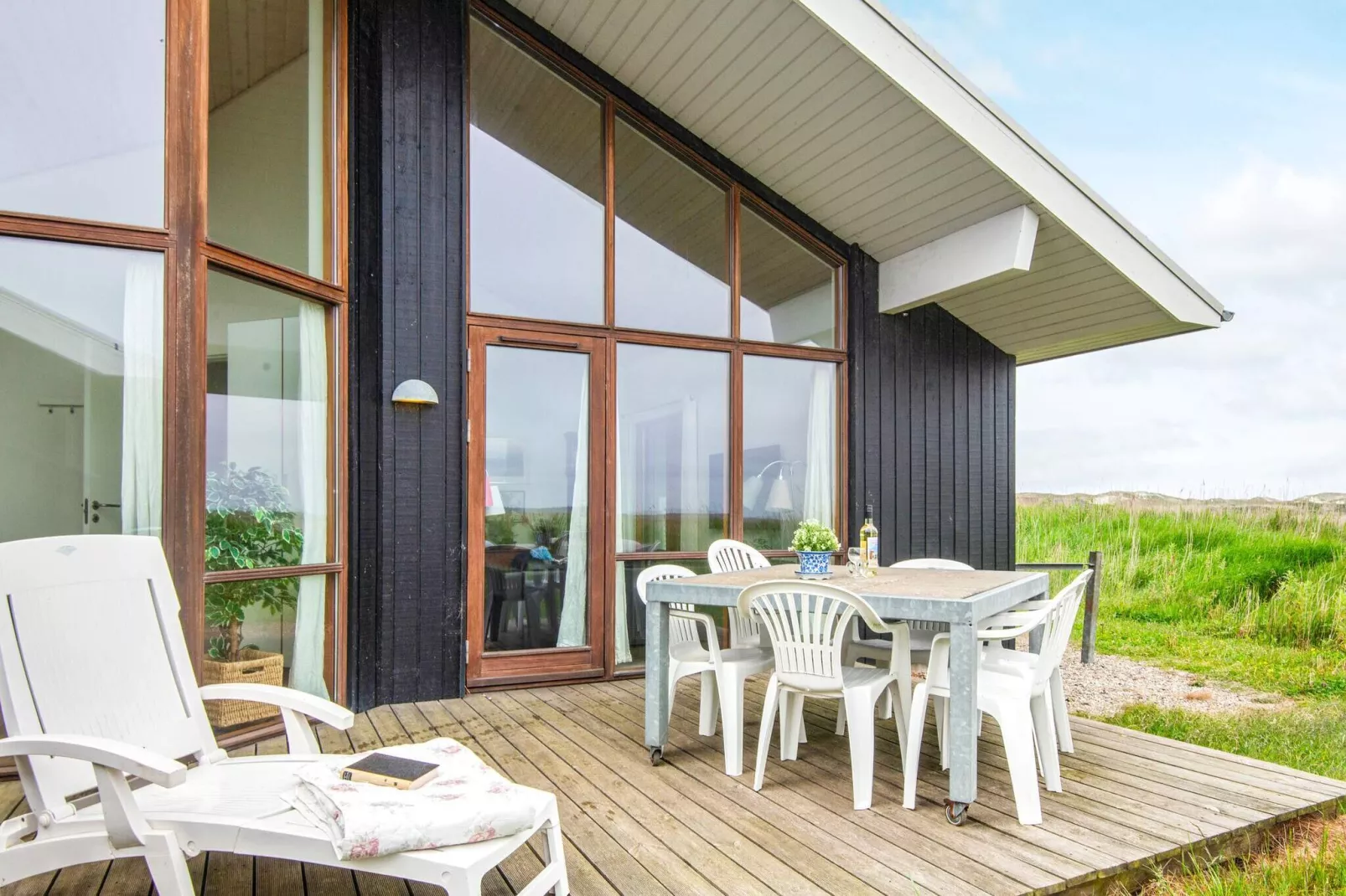 Prachtig vakantiehuis in Ulfborg met sauna-Uitzicht