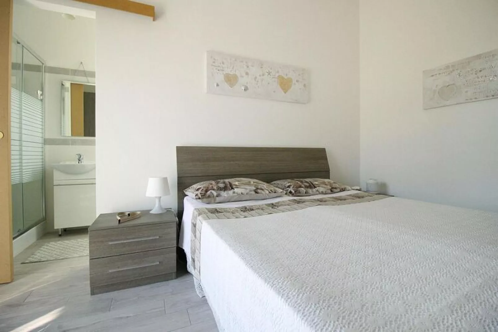 Holiday flat, Ladispoli-Casa Azzurra-Slaapkamer