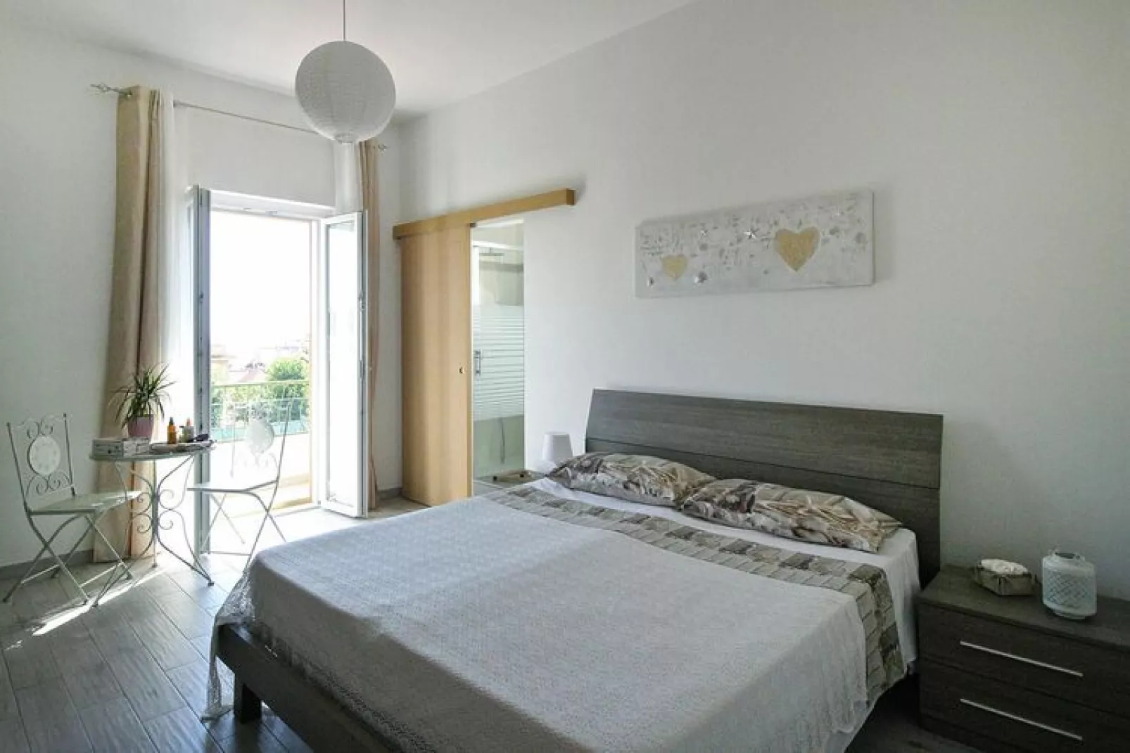 Holiday flat, Ladispoli-Casa Azzurra-Slaapkamer