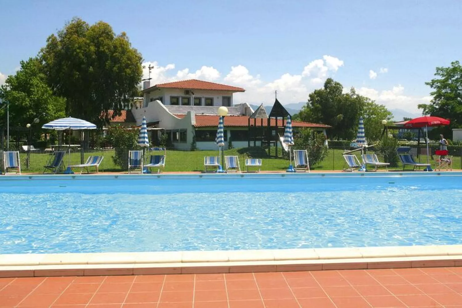 Caravanpark Marina 3B Sarzana - MH 4 Pax-Zwembad