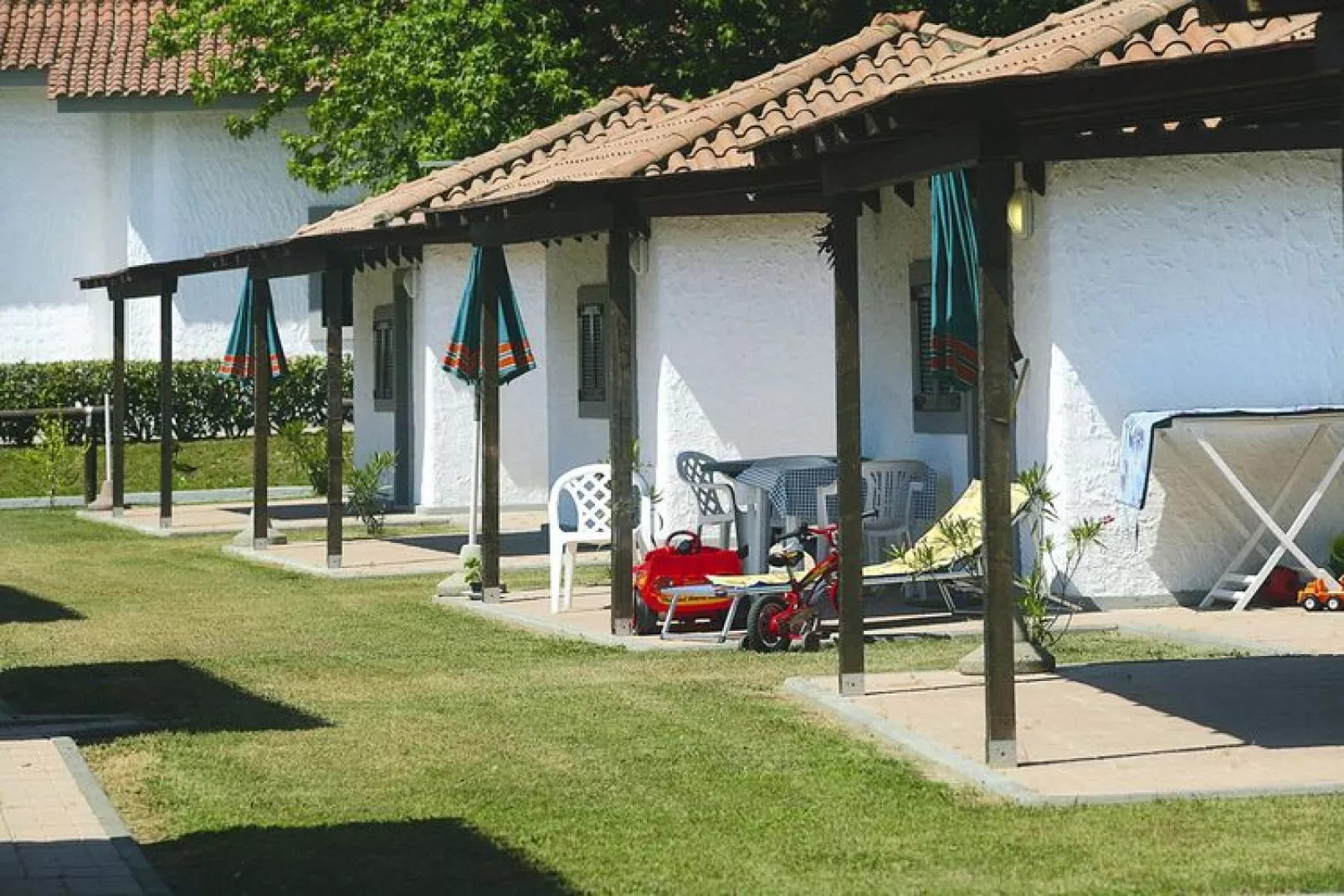 Caravanpark Marina 3B Sarzana - MH 4 Pax-Tuinen zomer