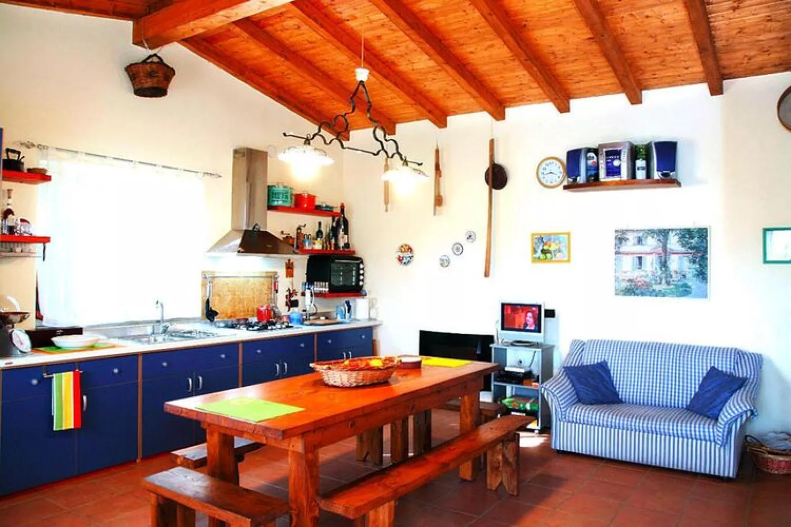 Holiday home Francavilla di Sicilia-Casa Ortensia-Woonkamer