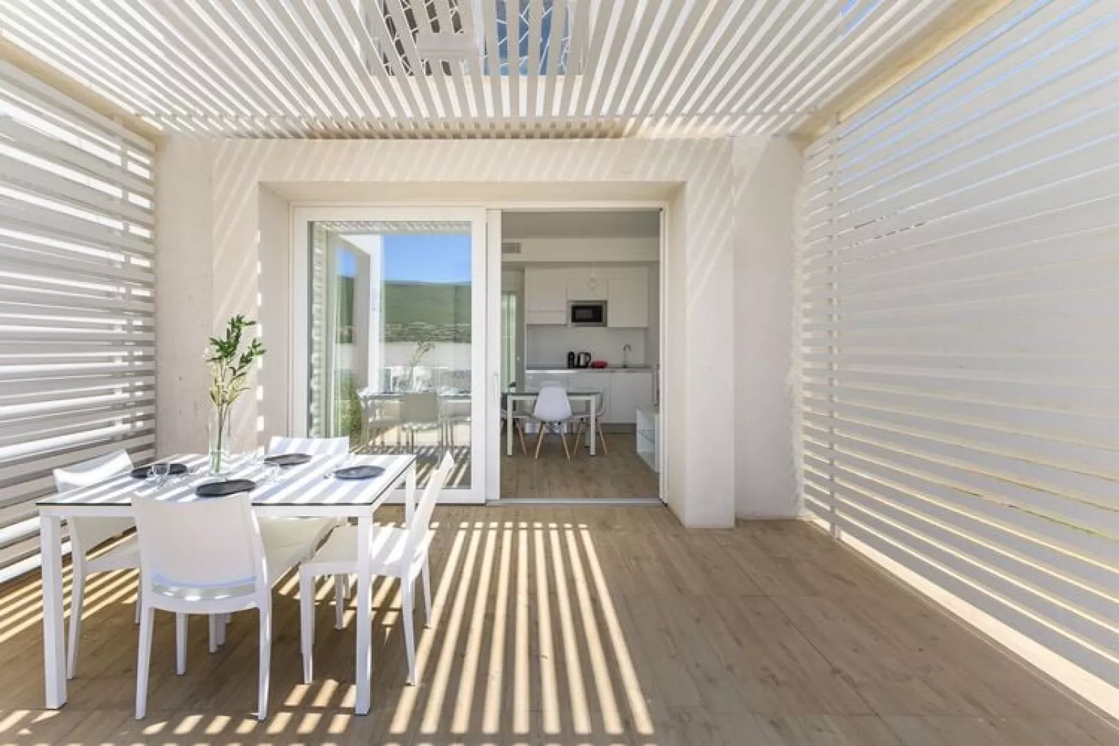 Residence Capo Falcone Stintino "Bilo 4 Premium"-Terrasbalkon