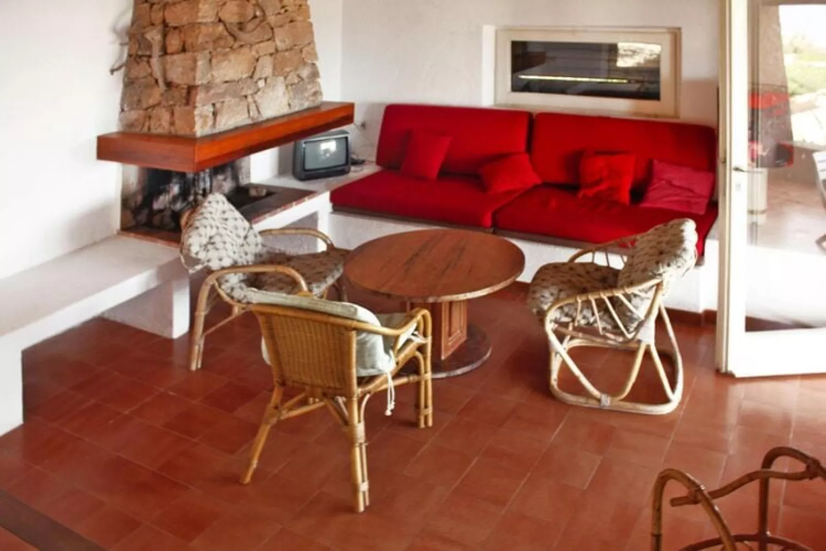 Holiday resort, Costa Paradiso-Villino bilocale-Woonkamer