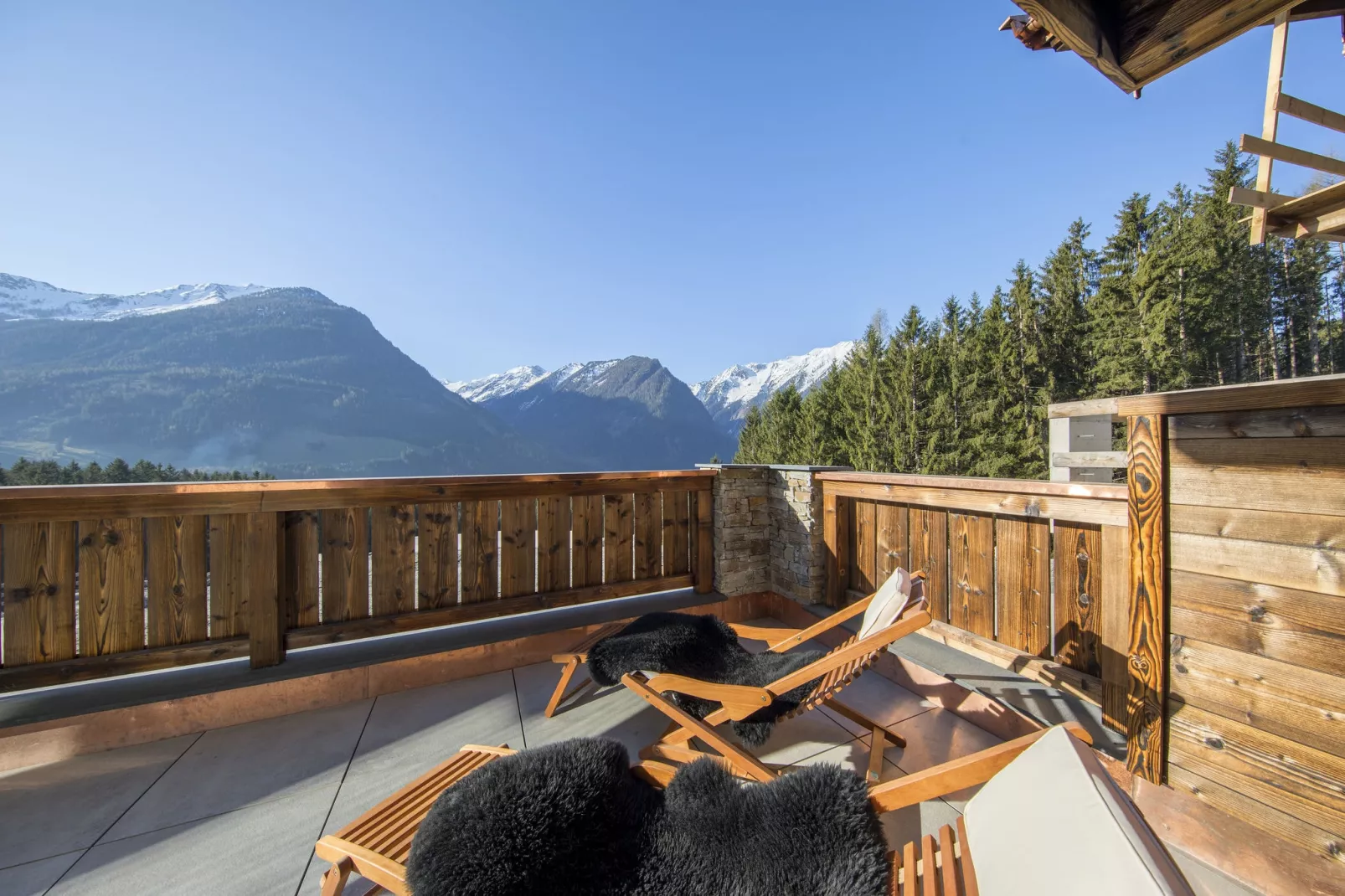 Rossberg Hohe Tauern Chalets -6-Terrasbalkon