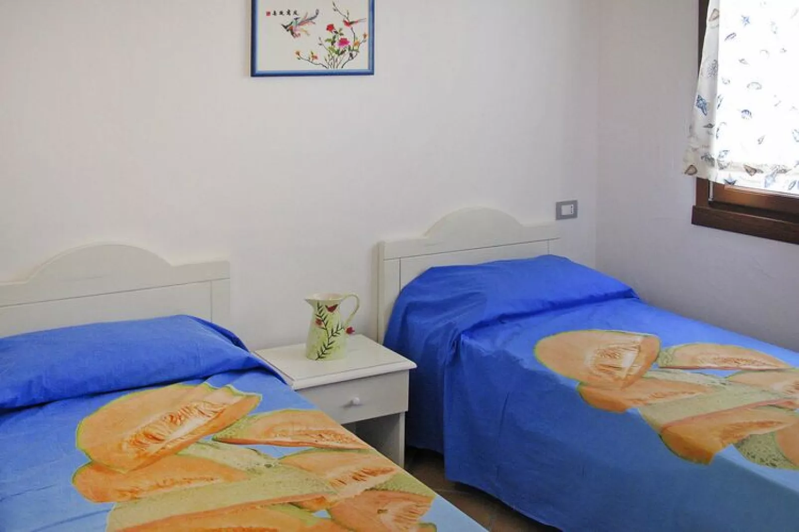 Row bungalows an der Costa Rei-San Pietro Villa 4/6 pers Unifamiliare con piscina comune-Slaapkamer