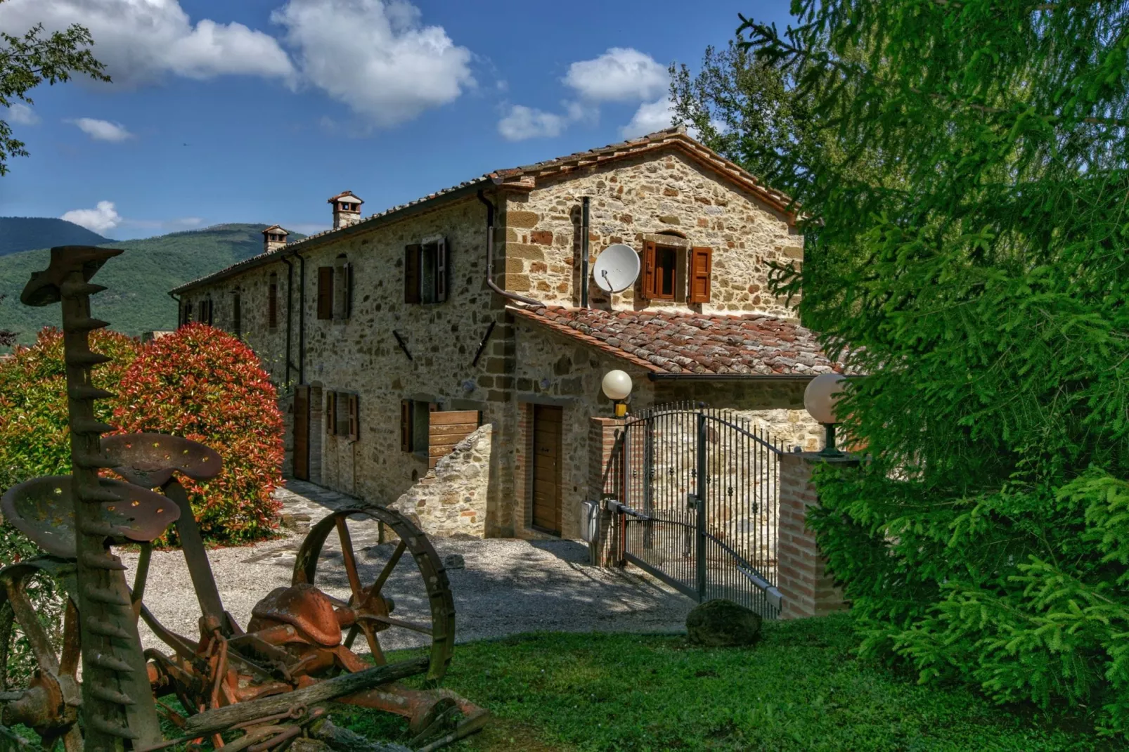 Casa Niccone-Buitenkant zomer