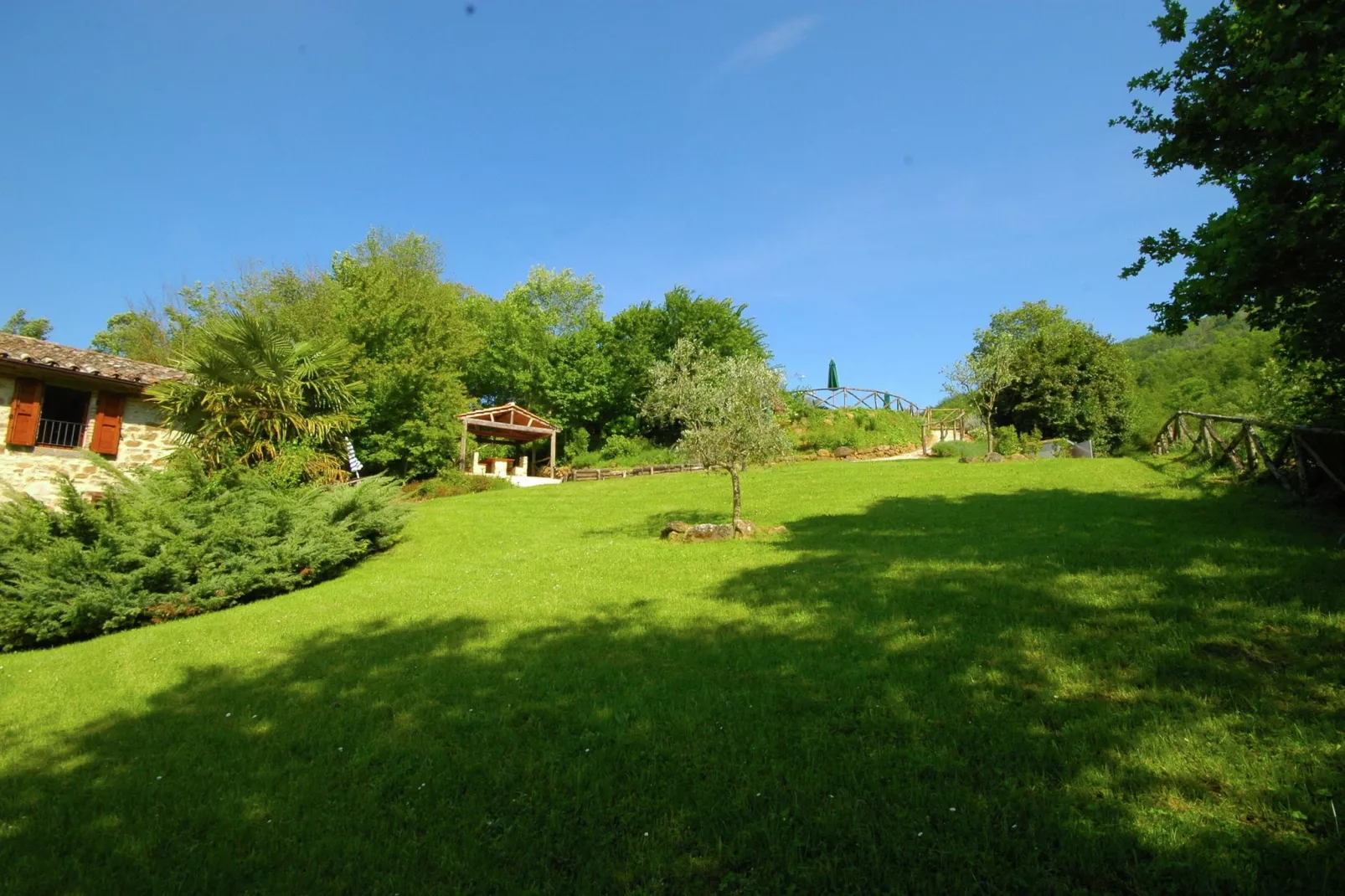 Casa Niccone-Tuinen zomer