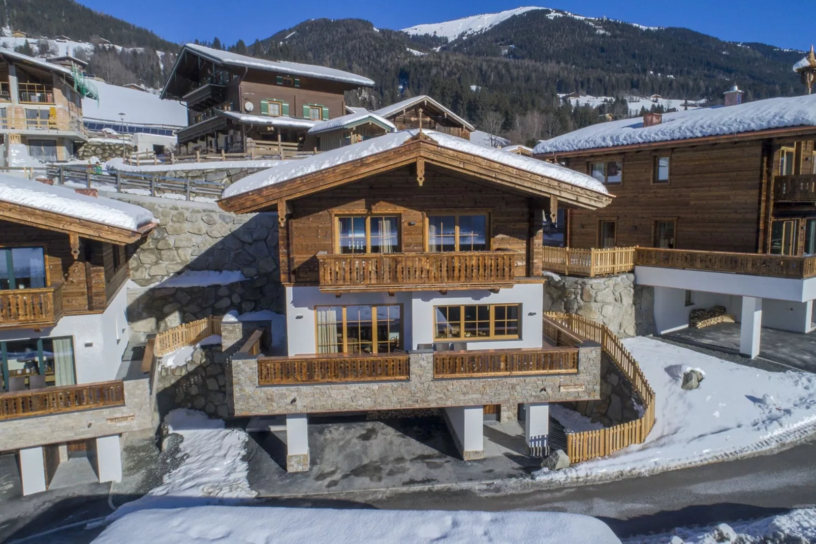 Nationalpark Chalet Tulpspitze-Exterieur winter
