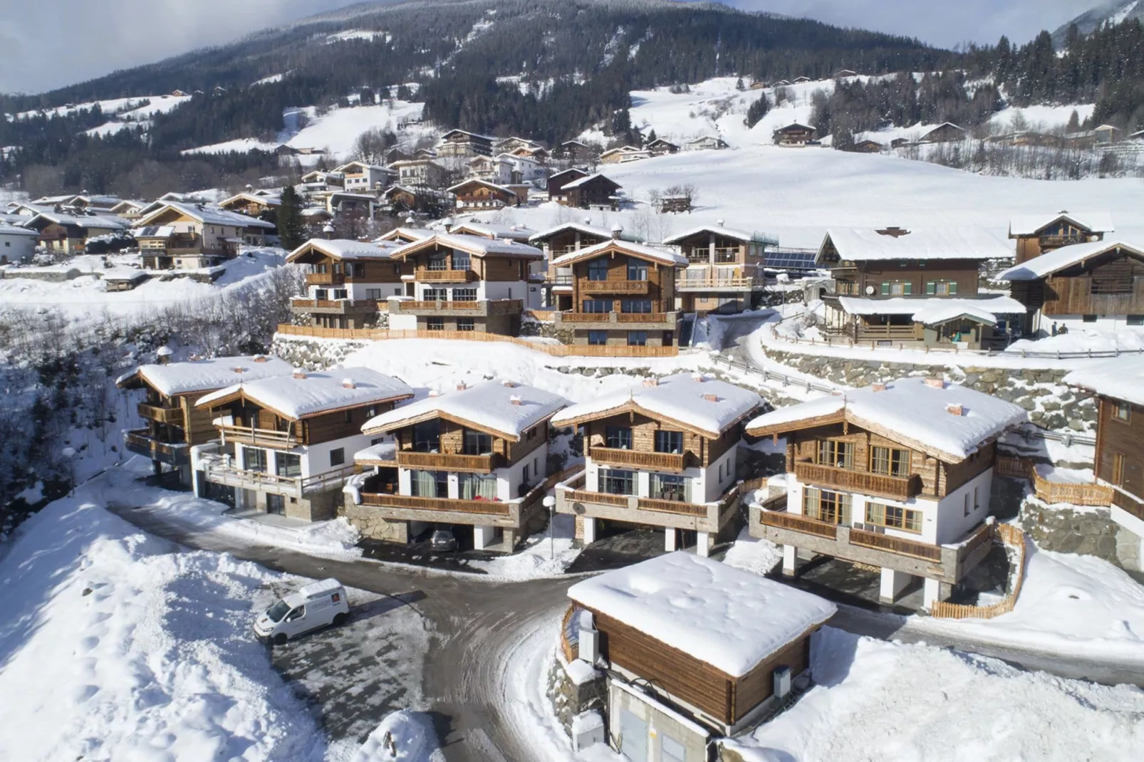 Nationalpark Chalet Tulpspitze-Exterieur winter