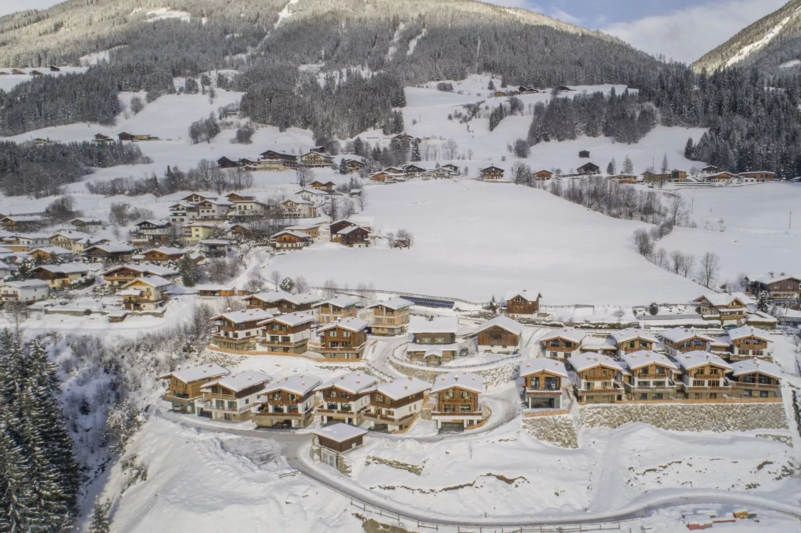 Nationalpark Chalet Tulpspitze-Exterieur winter
