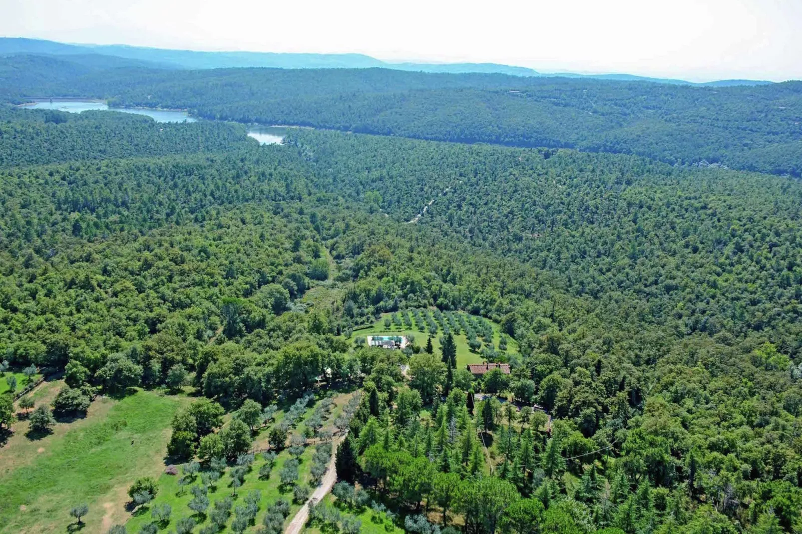 Villa Sara-Gebieden zomer 1km