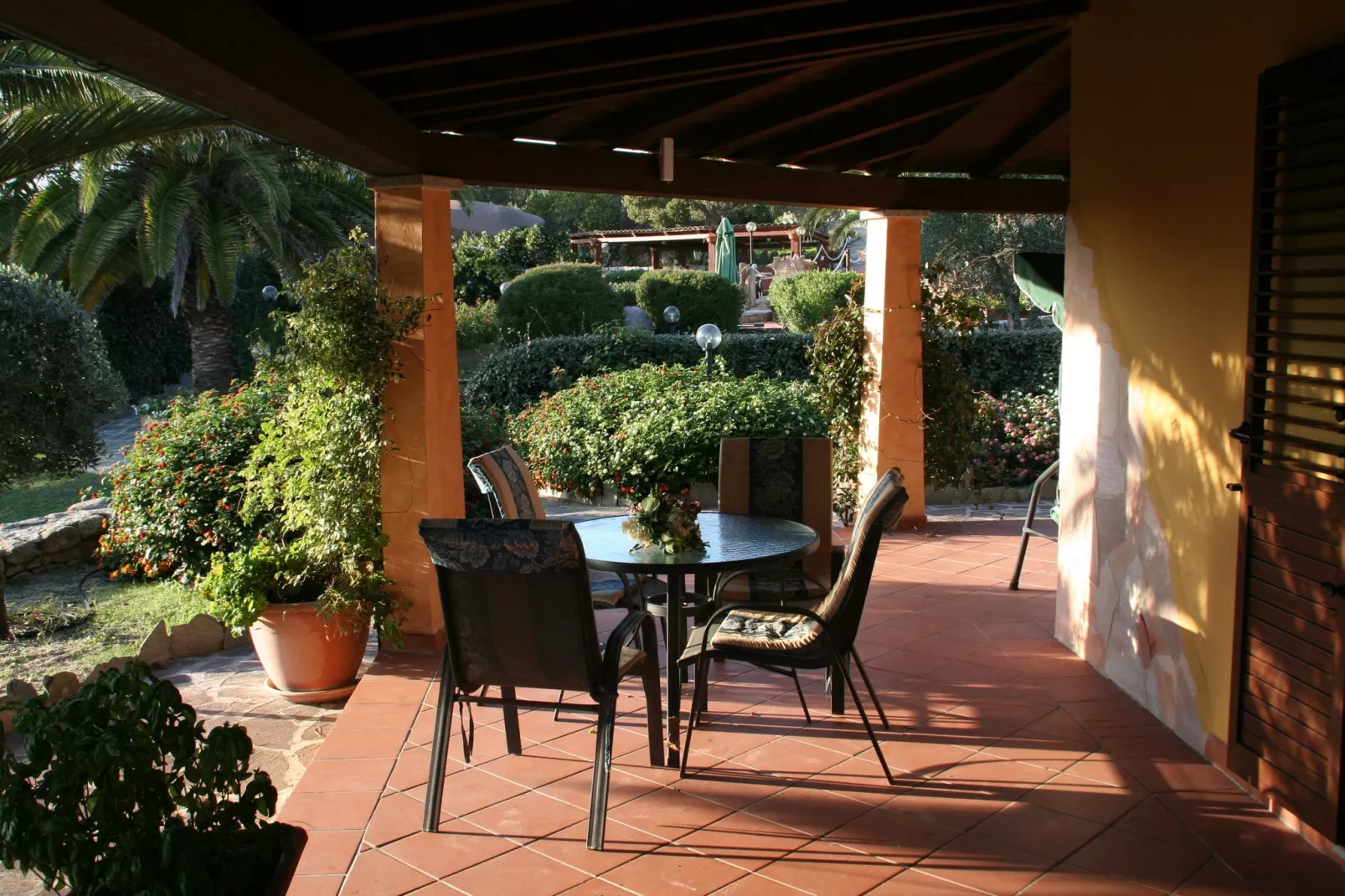 Casa Smeralda-Terrasbalkon