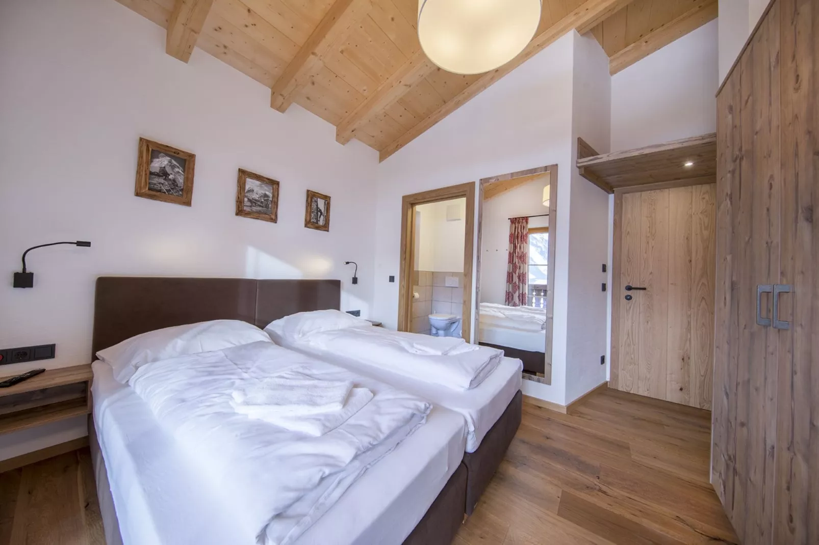 Nationalpark Chalet Tulpspitze-Slaapkamer