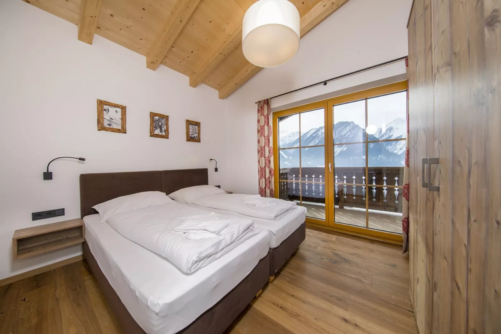 Nationalpark Chalet Tulpspitze-Slaapkamer