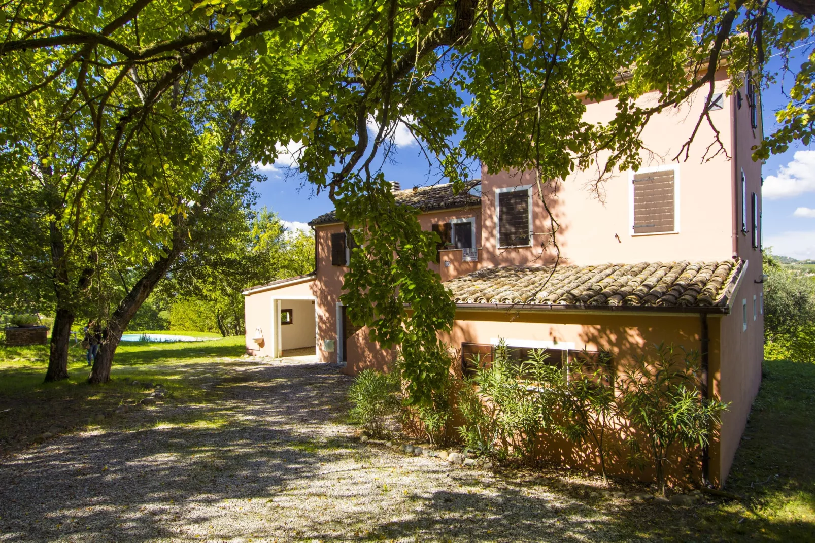 Casale le Querce-Tuinen zomer