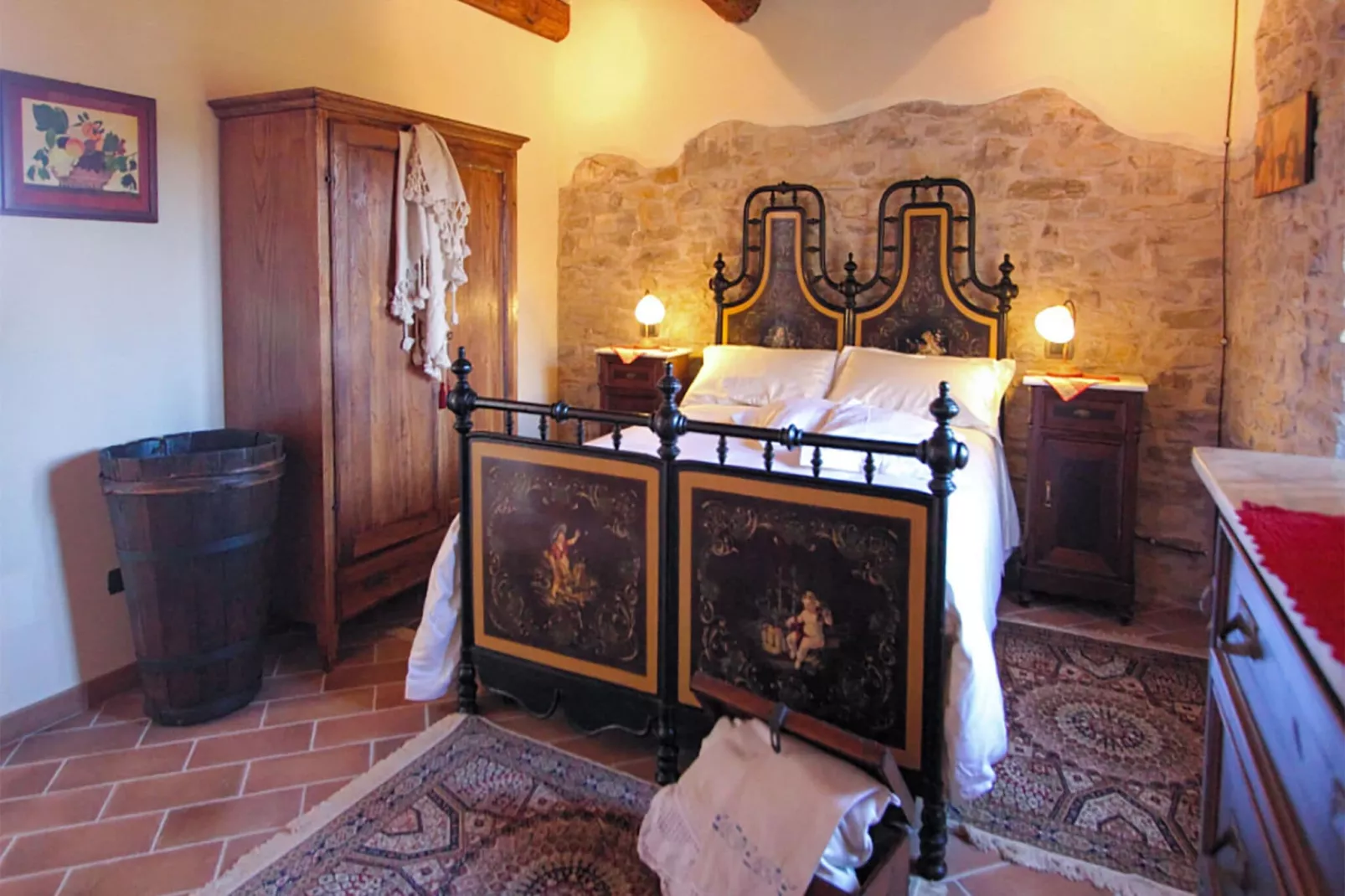 La Rocca Primavera-Slaapkamer