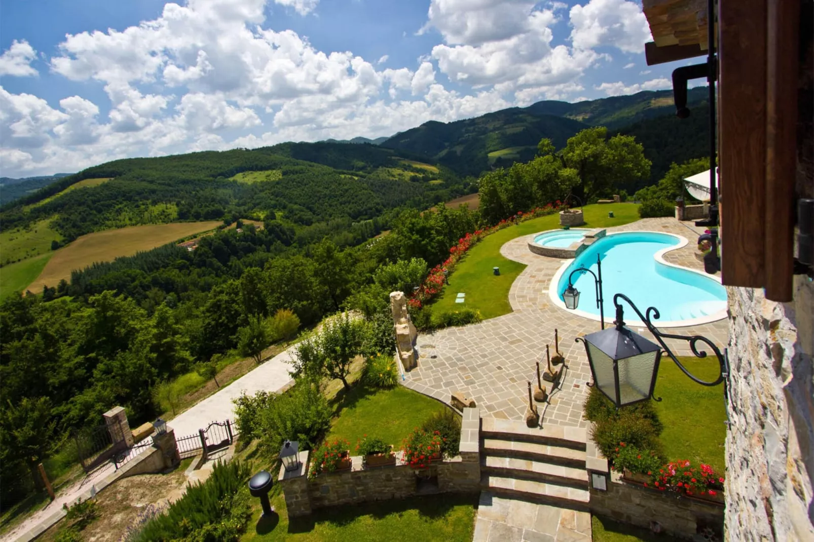 La Rocca Estate-Tuinen zomer