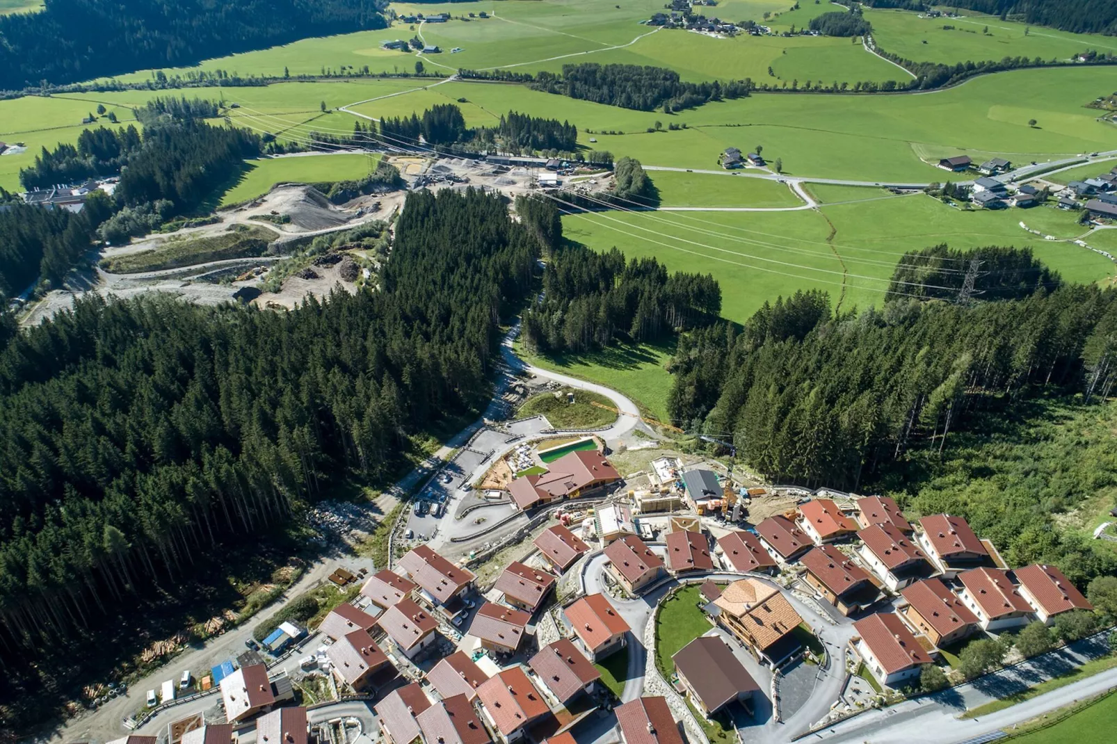 Nationalpark Chalet Tulpspitze-Buitenkant zomer