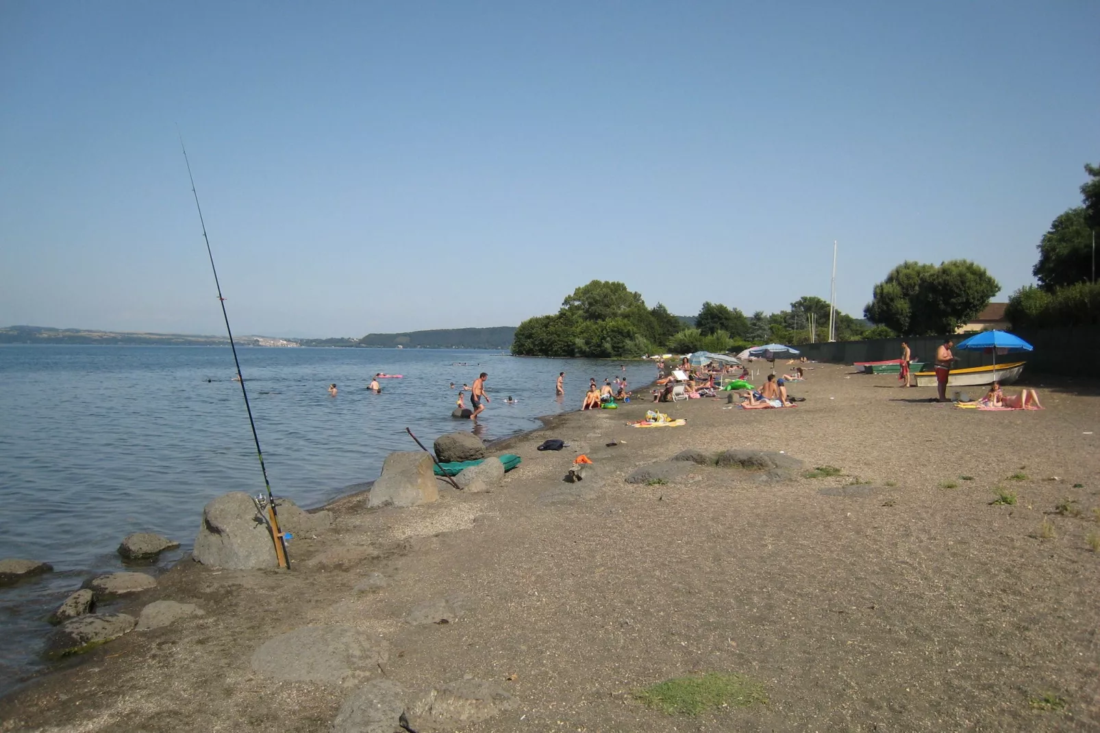 Villa Manziana-Gebieden zomer 20km