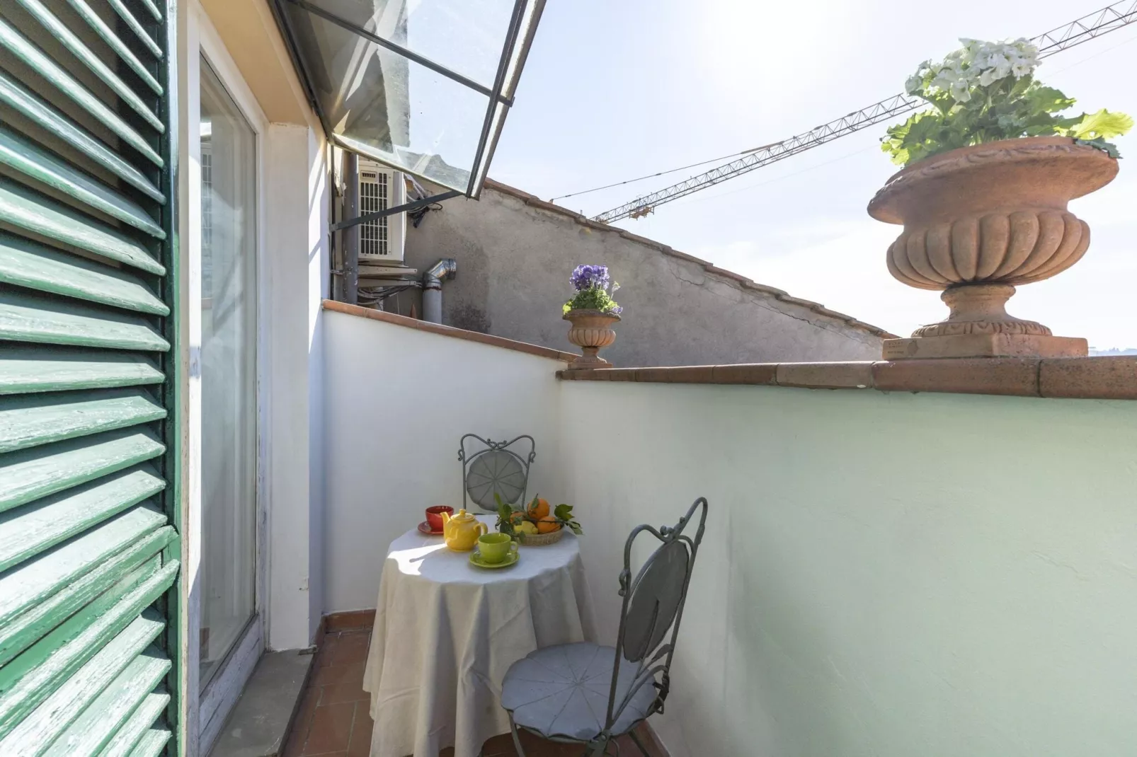 Firenze Bellosguardo-Terrasbalkon