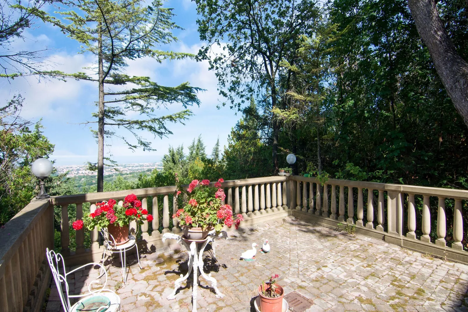 Villa Montegiove-Uitzicht zomer