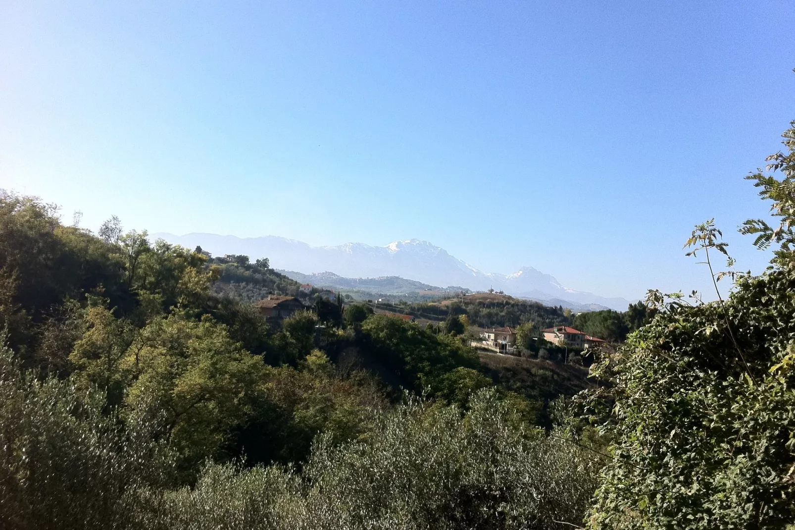 Casa Picciano-Gebieden zomer 5km