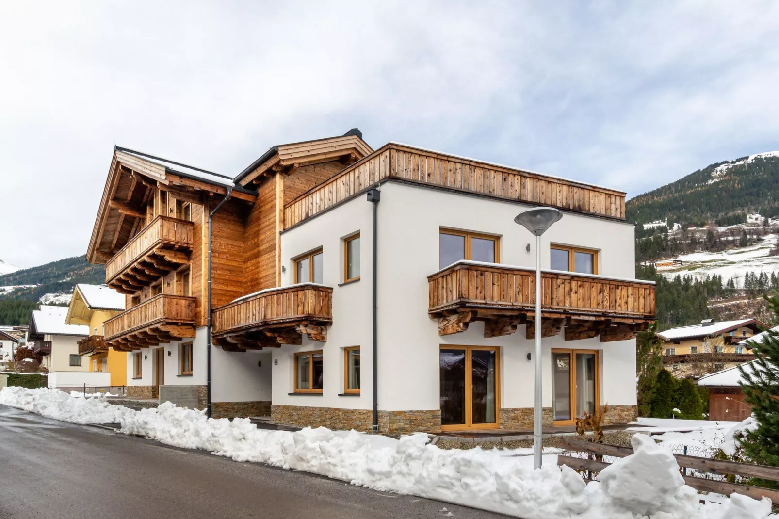 Chalet Bergerblick Wildkogel Arena-Exterieur winter