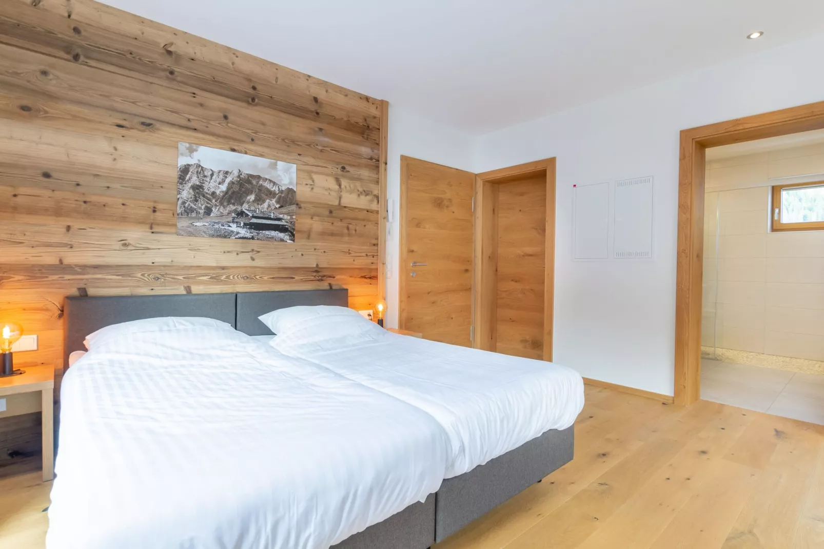 Chalet Bergerblick Wildkogel Arena-Slaapkamer