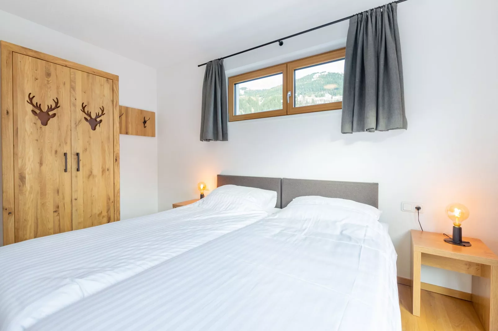 Chalet Bergerblick Wildkogel Arena-Slaapkamer