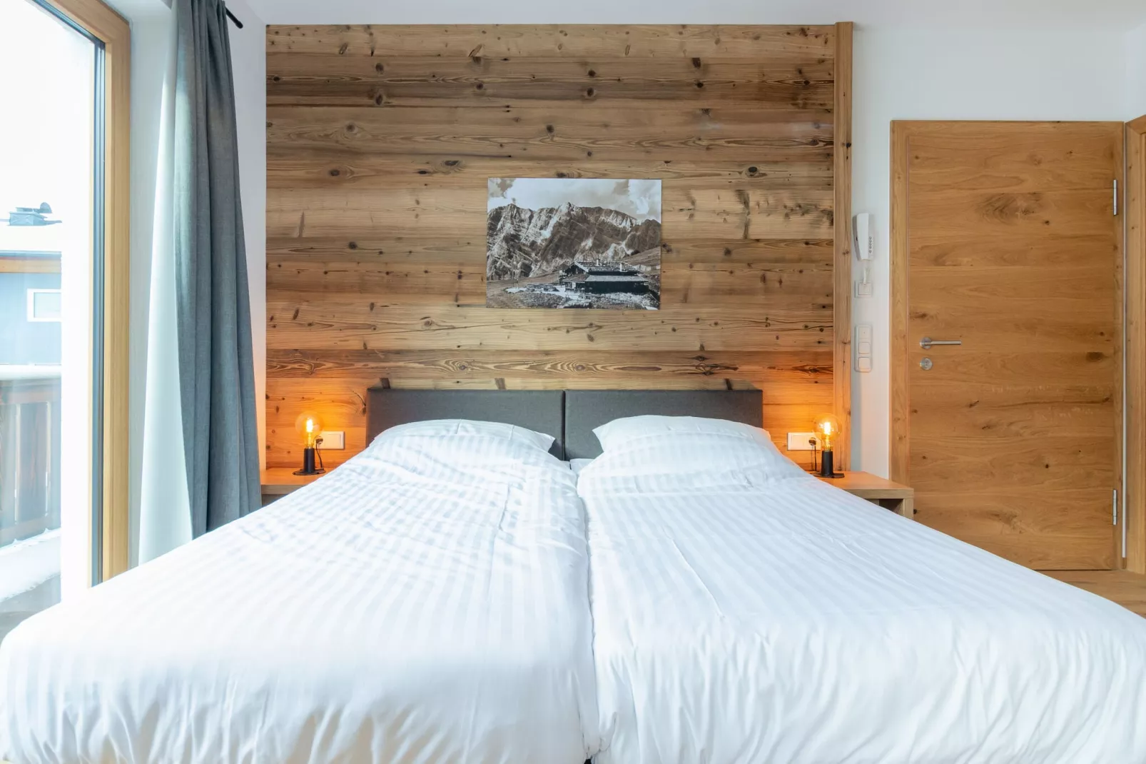 Chalet Bergerblick Wildkogel Arena-Slaapkamer