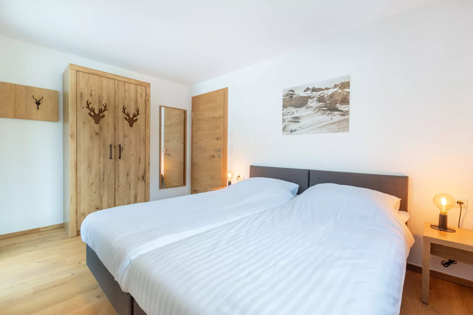 Chalet Bergerblick Wildkogel Arena-Slaapkamer