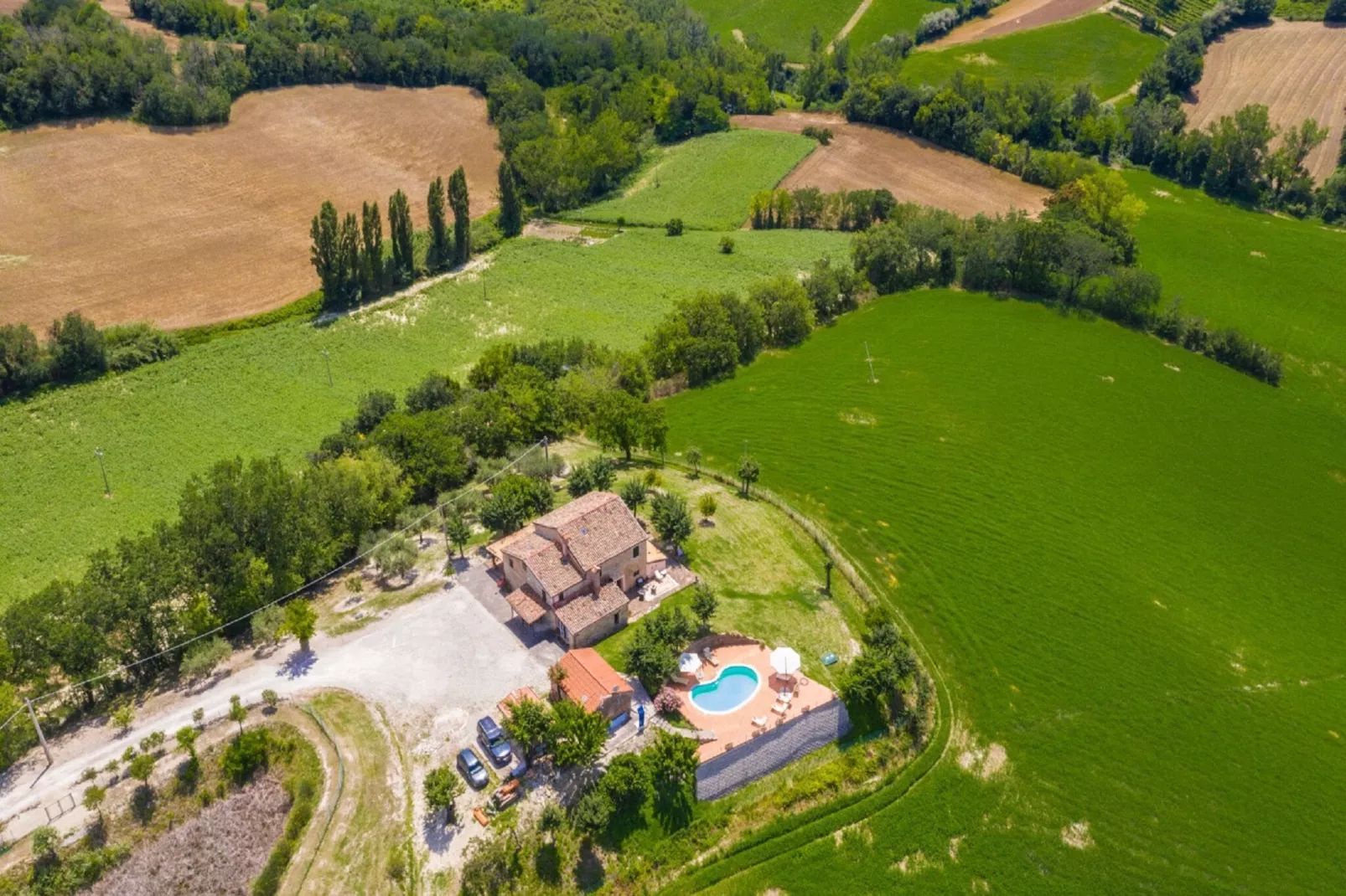 Villa Montebello-Buitenkant zomer
