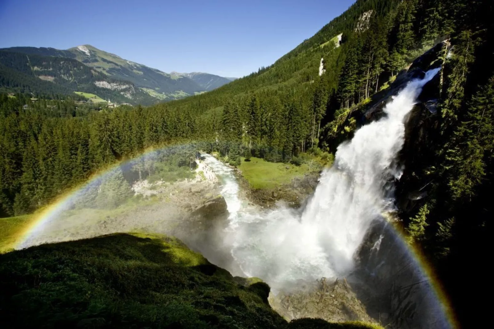 Chalet Bergerblick Wildkogel Arena-Gebieden zomer 1km