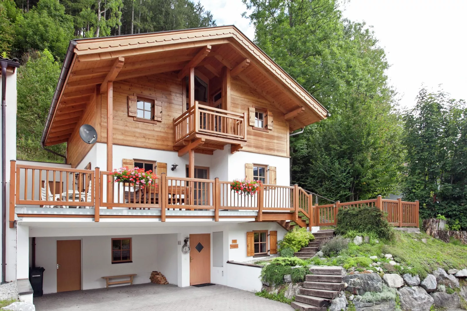 Chalets im Wald