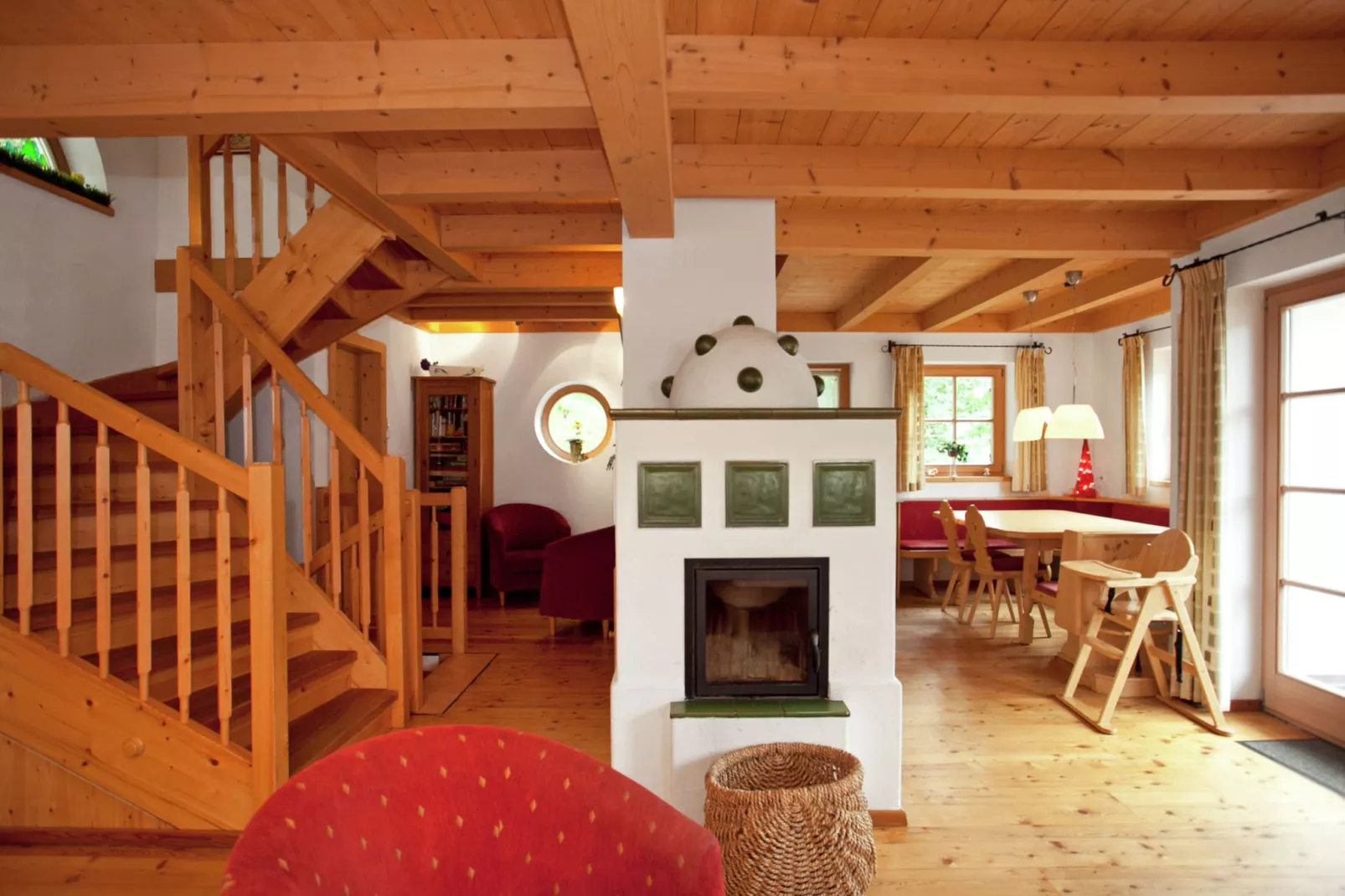 Chalets im Wald-Woonkamer