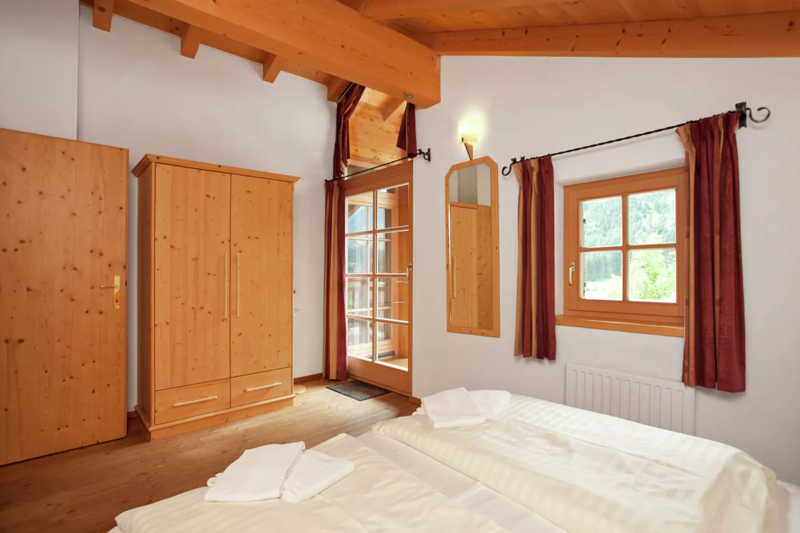 Chalets im Wald-Slaapkamer