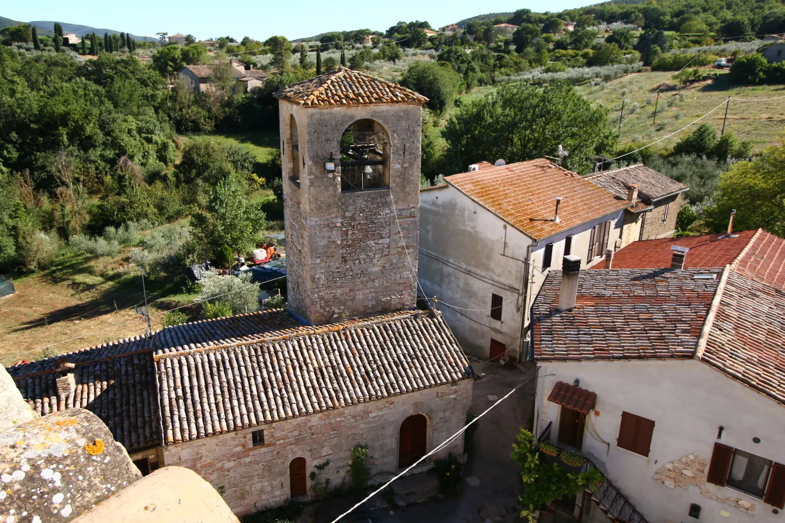 Torre Belvedere-Uitzicht zomer