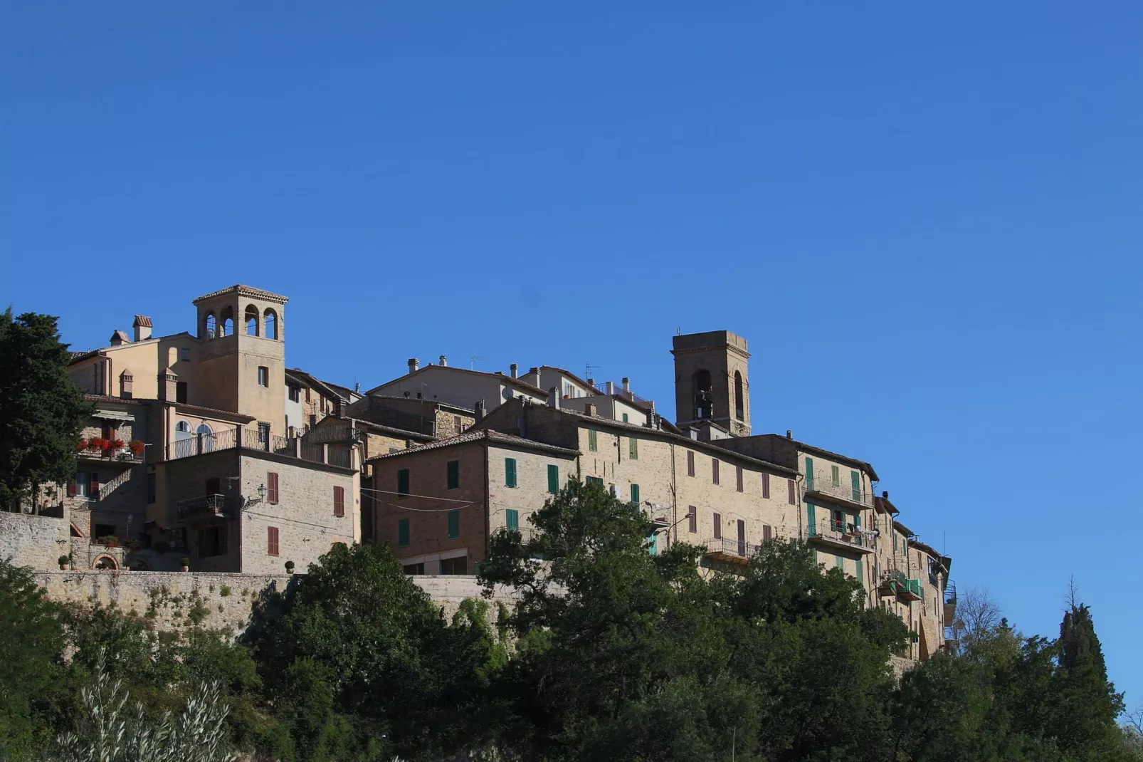 Torre Belvedere-Gebieden zomer 5km