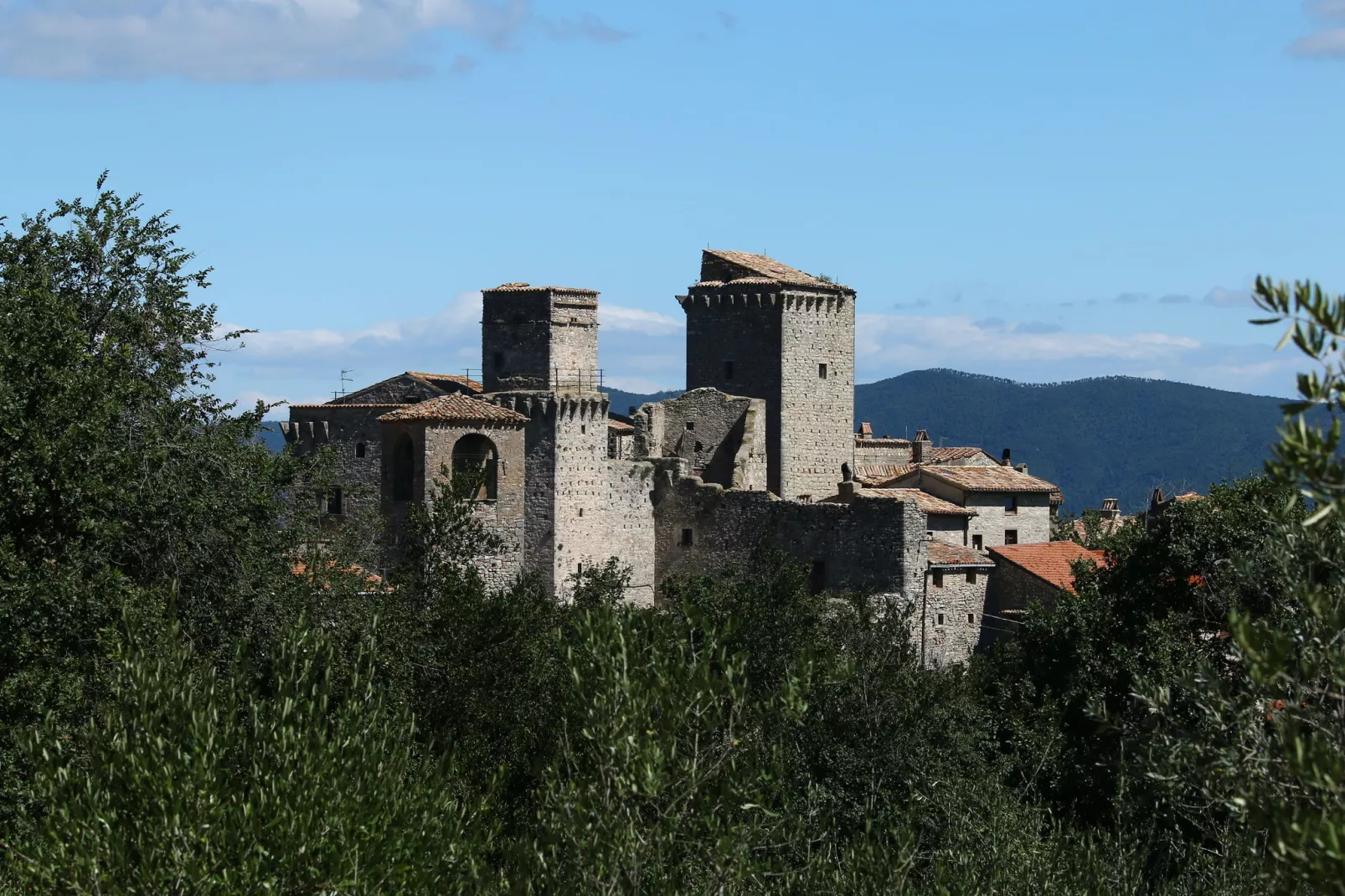 Torre Belvedere-Gebieden zomer 5km