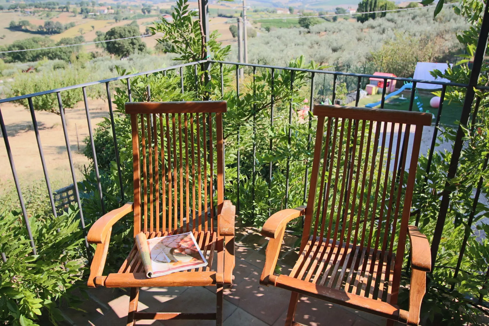 Glicine-Terrasbalkon